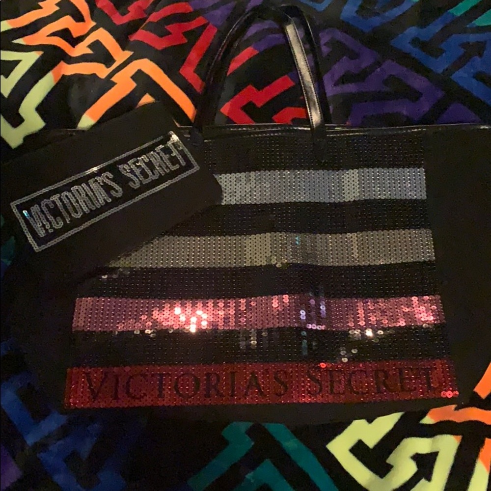 Victoria secret shoulder bag & wristlet
